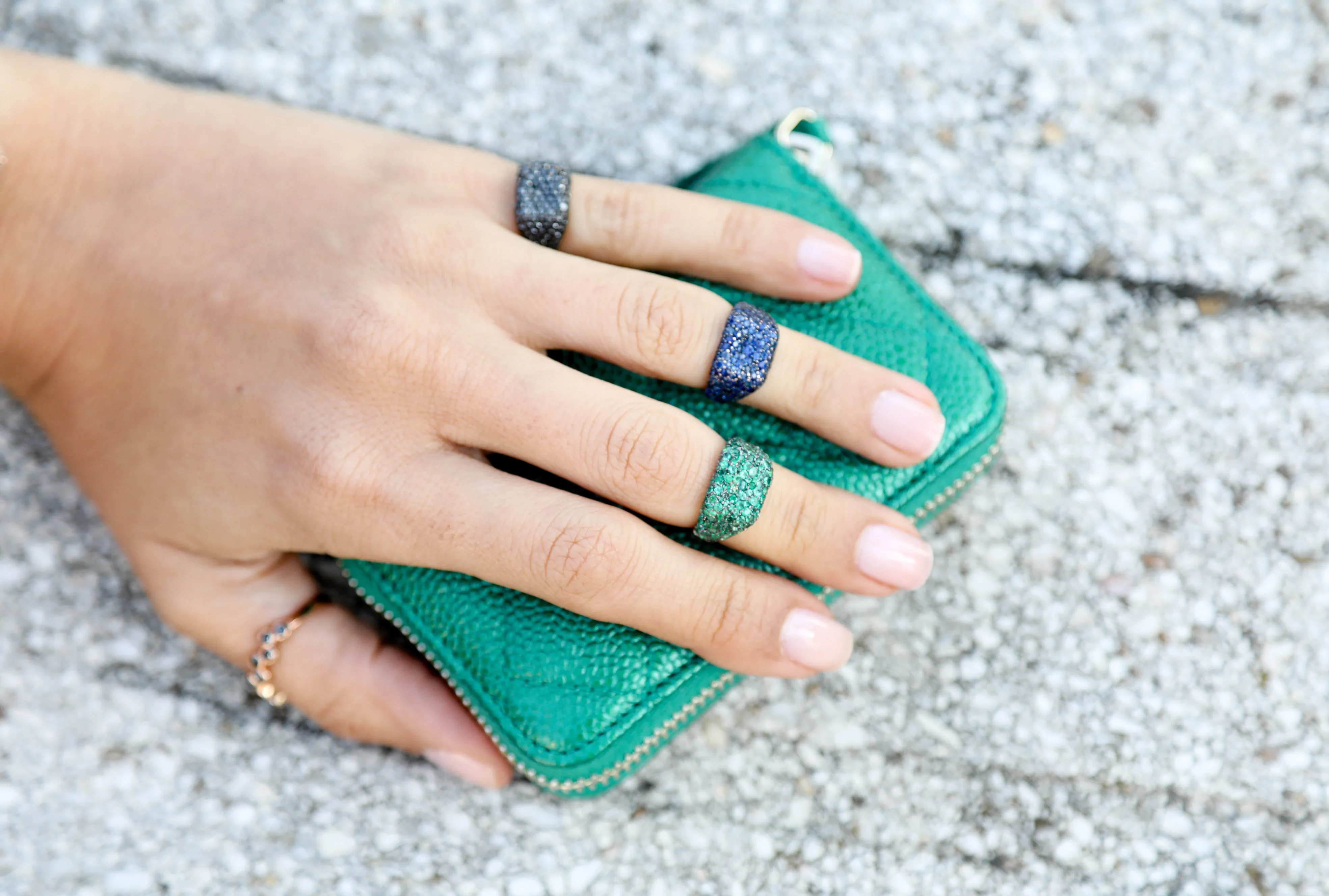 Black Cube Ring