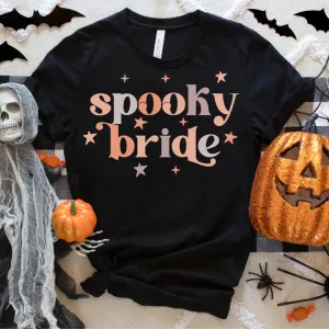 Black Cute Spooky Bride Tee