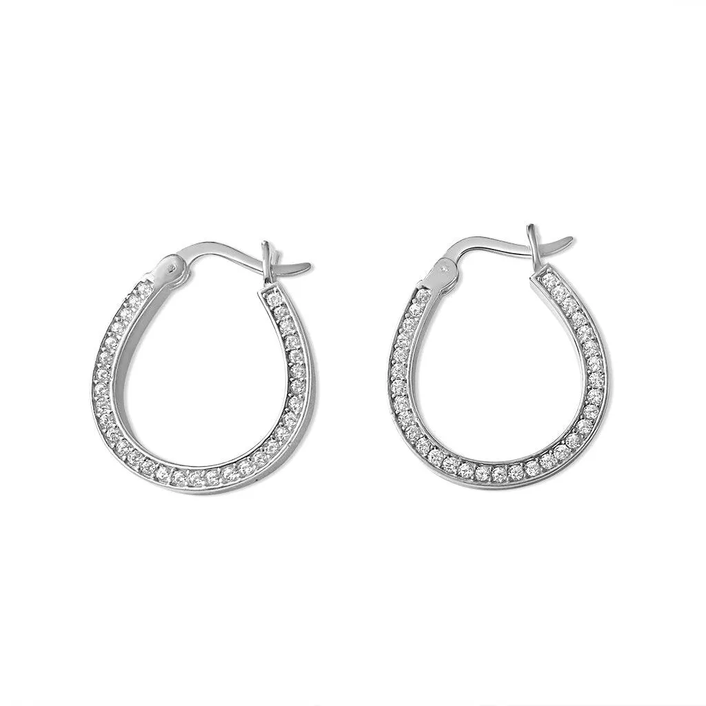 Bonne Chance Horseshoe Earrings