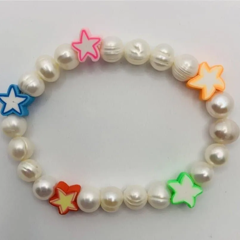 Bracha All Fun Star Pearl Bracelet