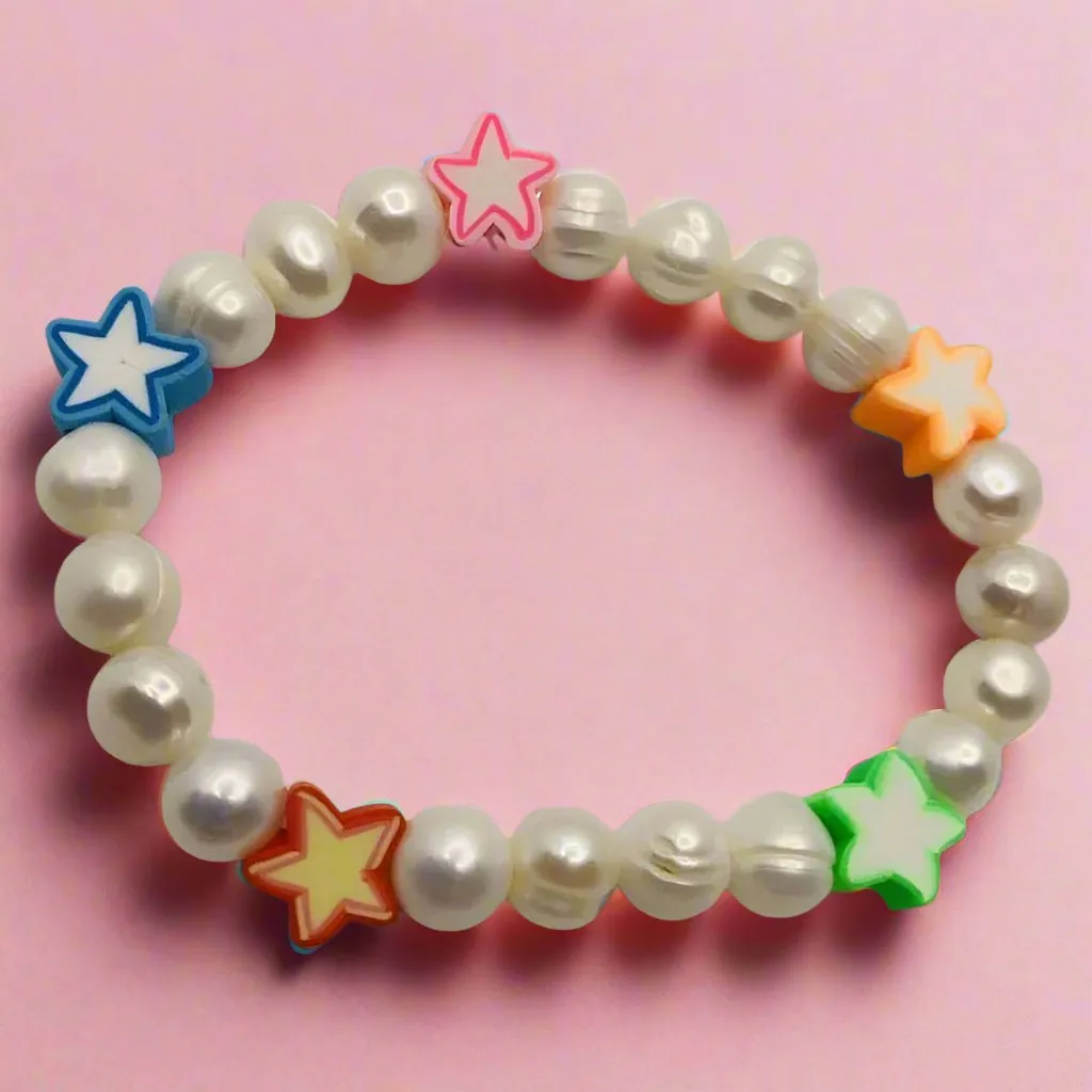 Bracha All Fun Star Pearl Bracelet