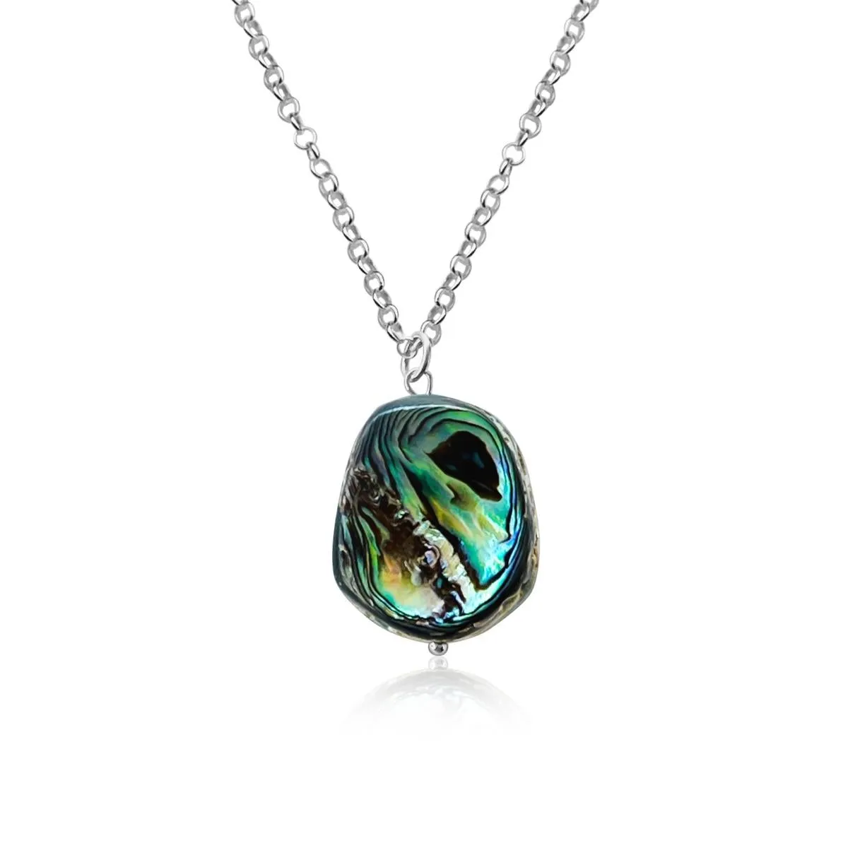 Coastal Treasures Abalone Necklace