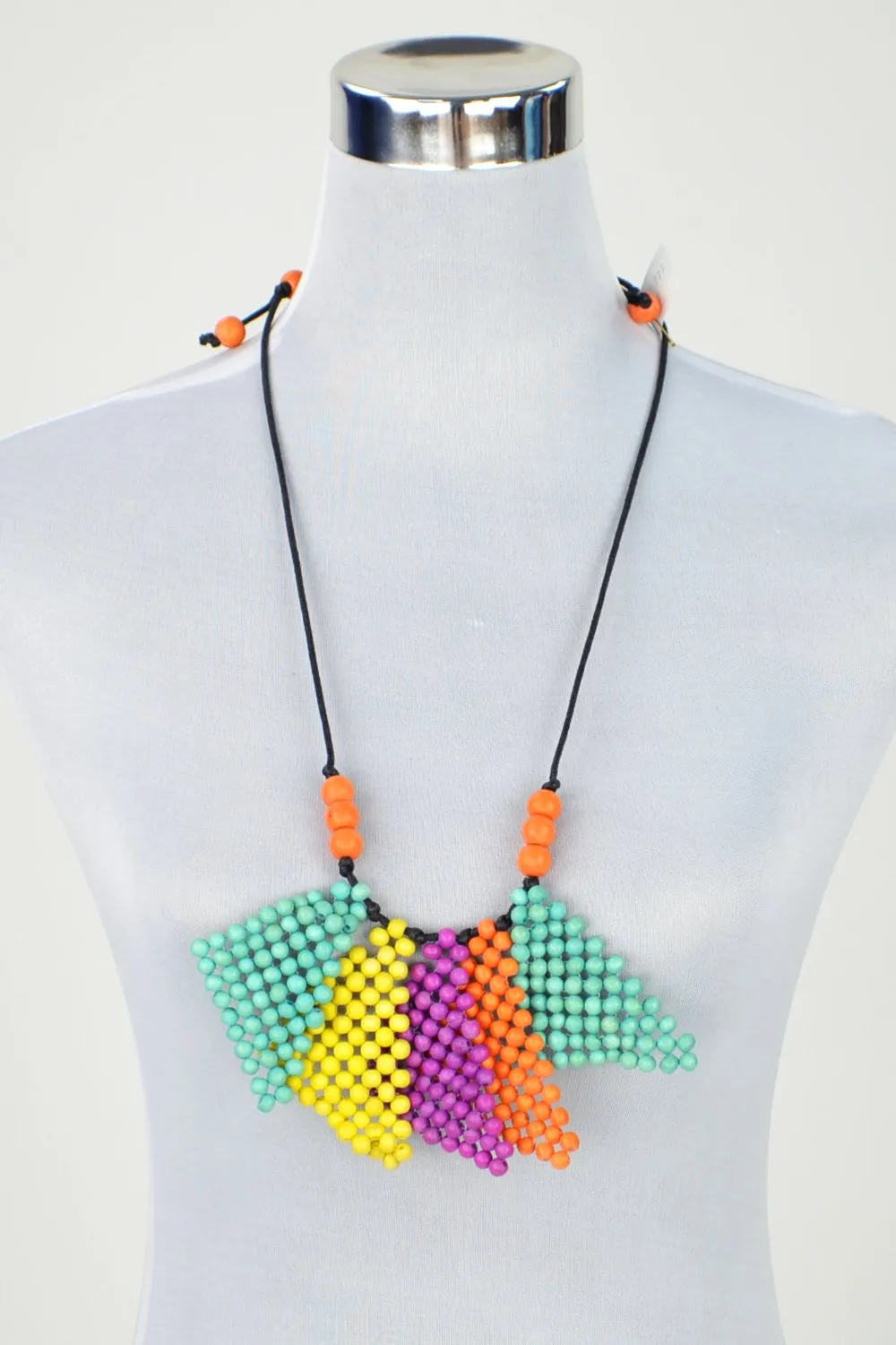 Colourful Triangles Necklace