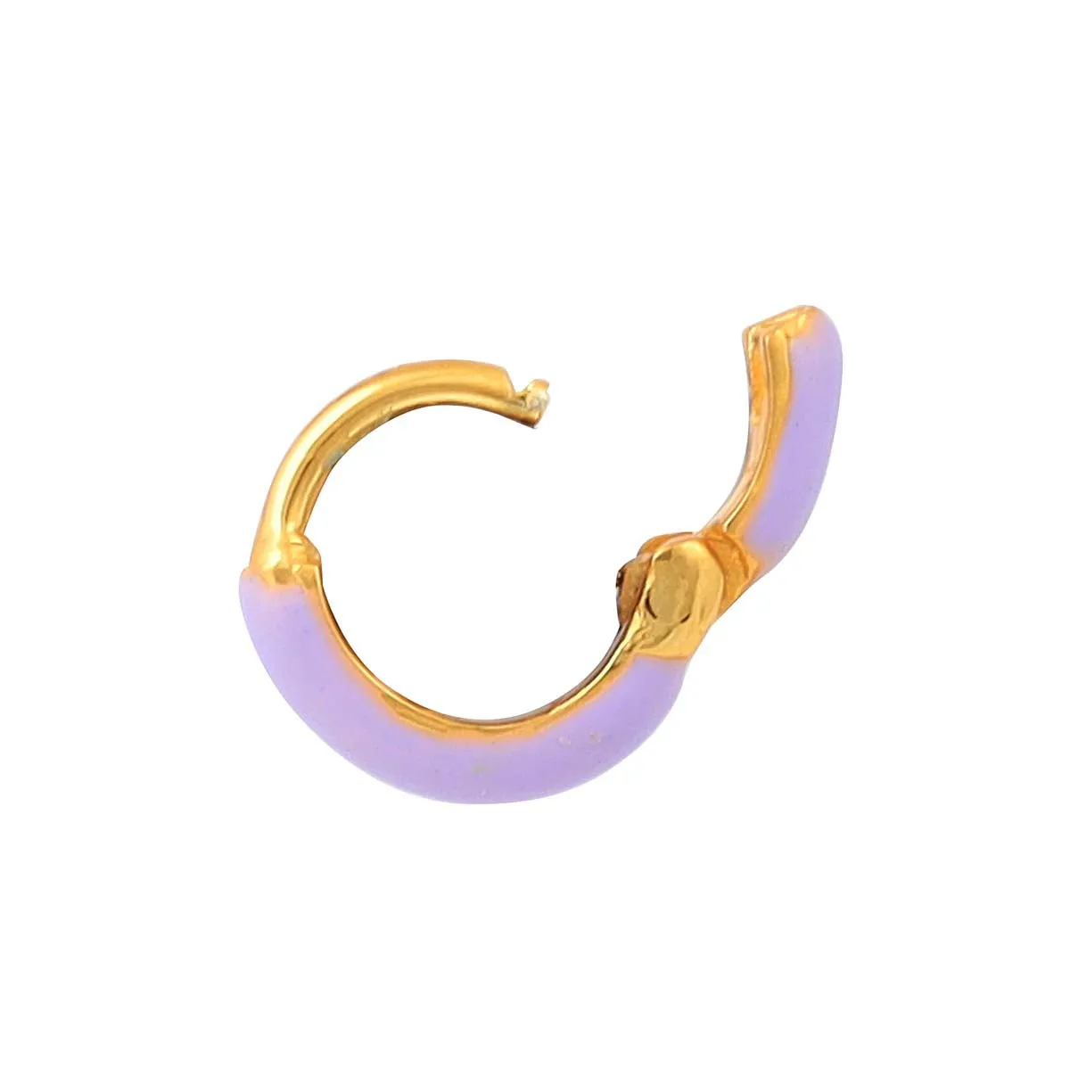 Comfy Colour Hoop Earrings