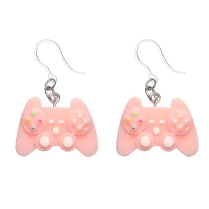 Exaggerated Game Controller Dangles Hypoallergenic Earrings for Sensitive Ears Made with Plastic Posts