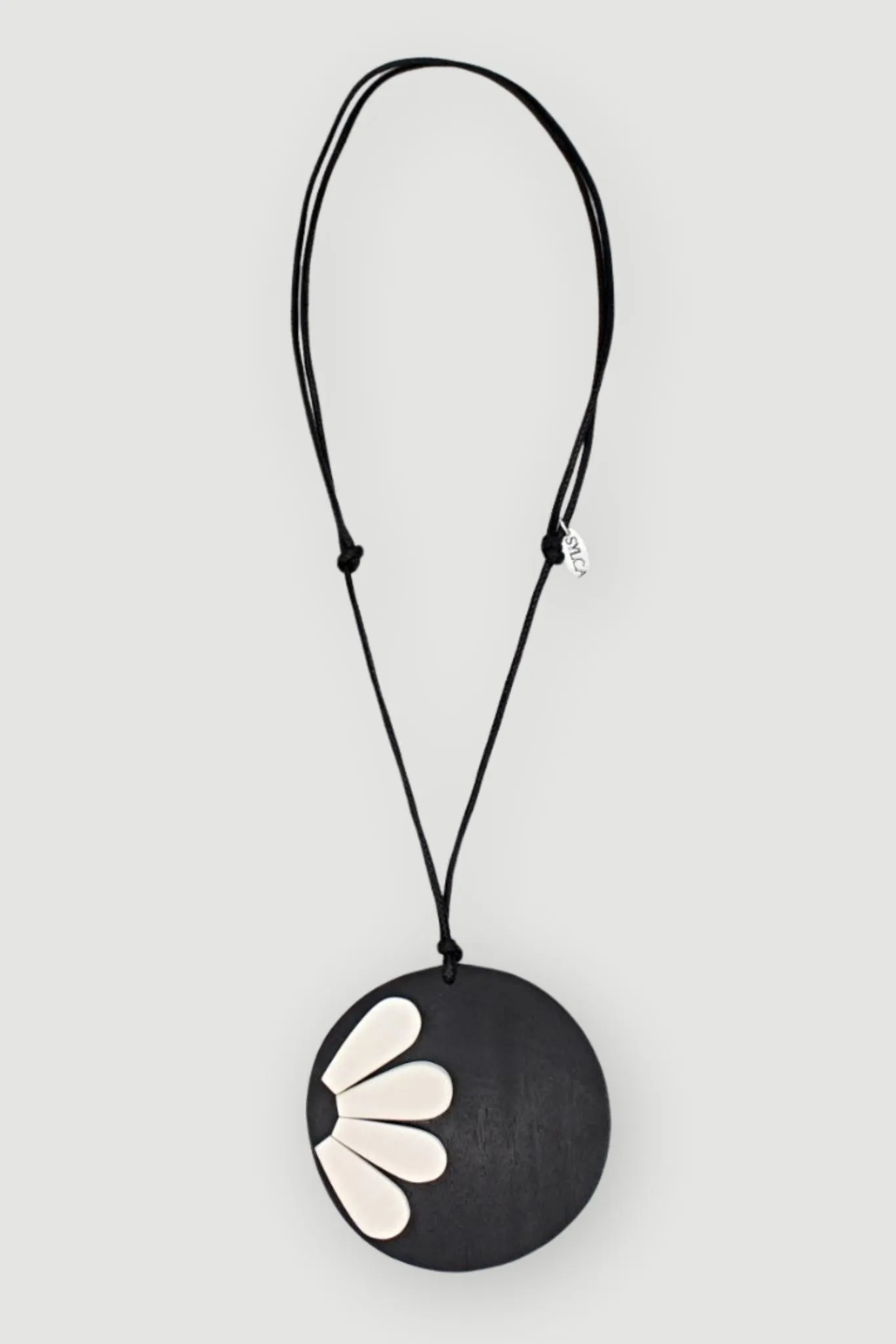 Flower Power Necklace - Black