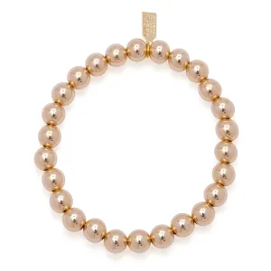 Gold Filled Bubble Bracelet 7mm