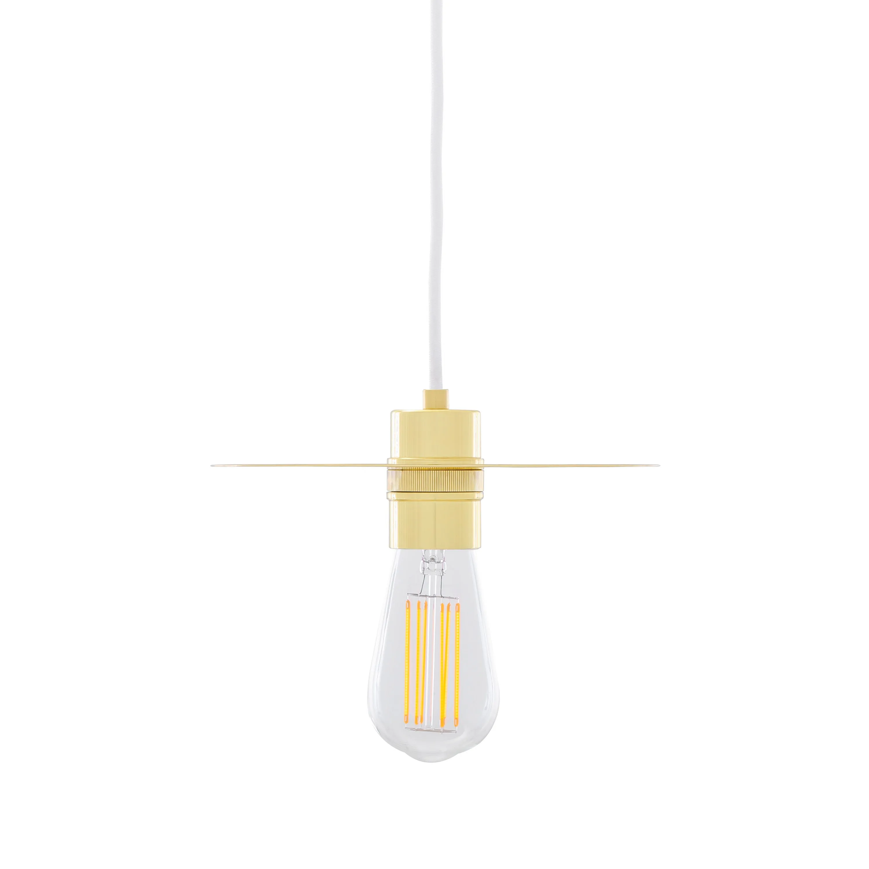 Kigoma Contemporary Brass Pendant Light