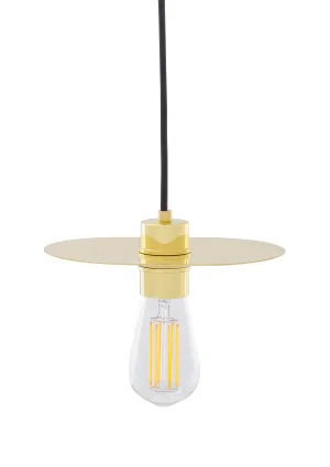 Kigoma Contemporary Brass Pendant Light