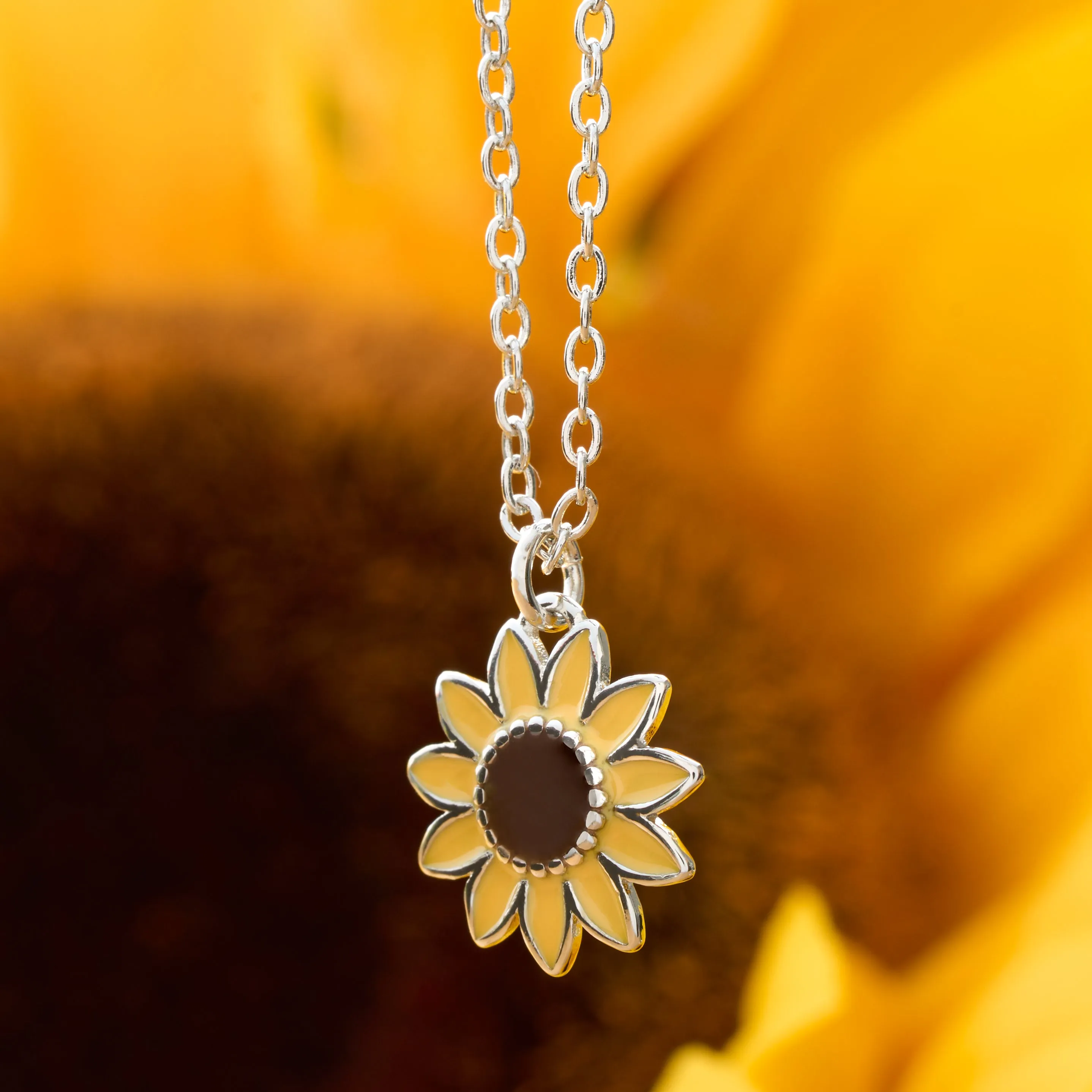 Little Sunflower Necklace