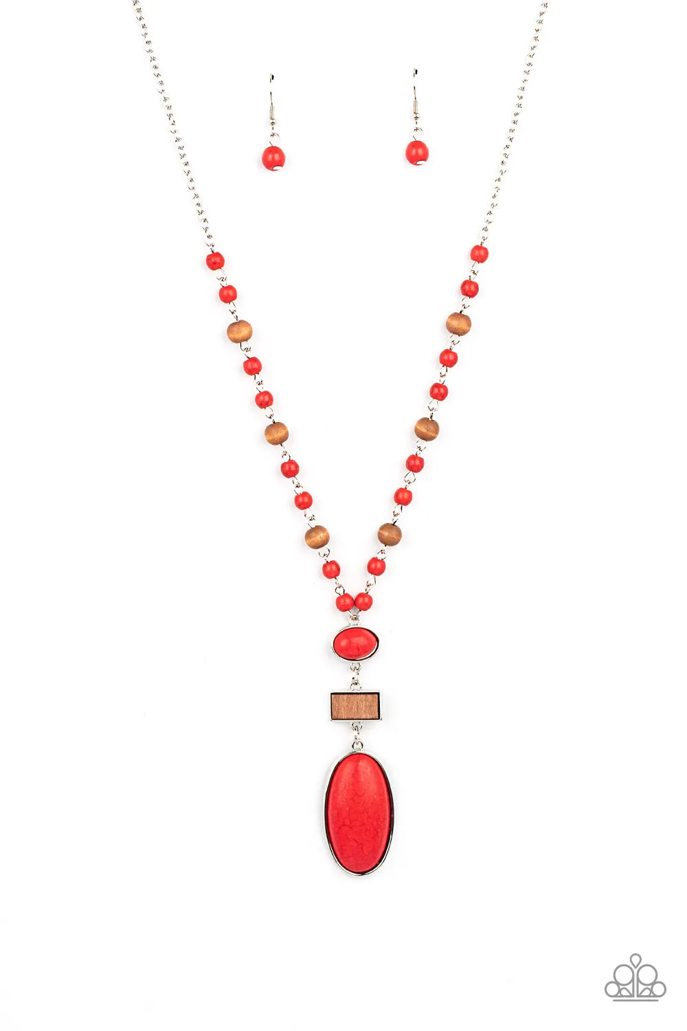 Naturally Essential - Red Necklace