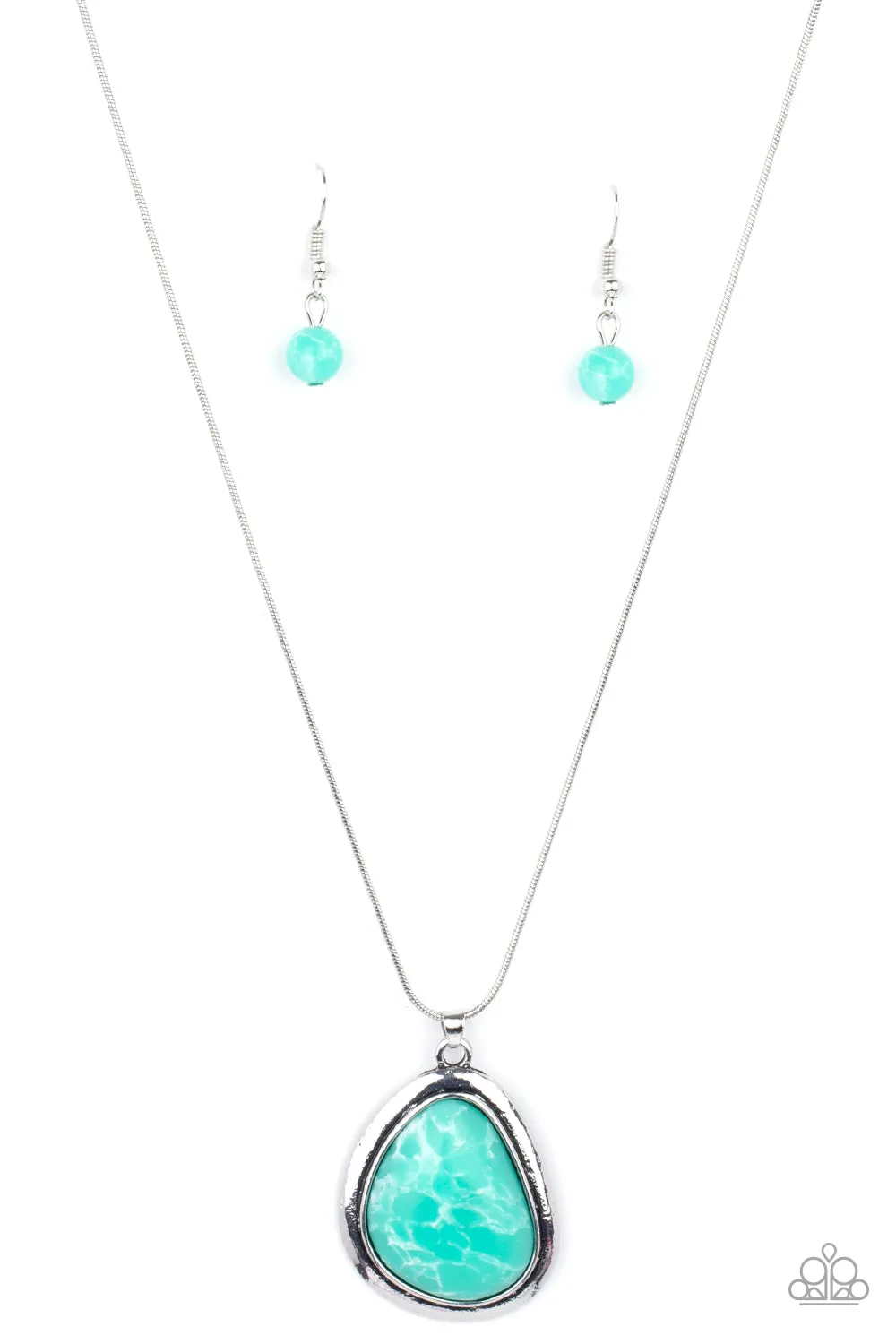 Necklace Canyon Oasis - Green N331