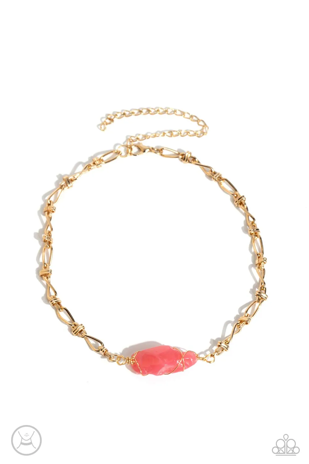 Necklaces Cavern Class - Pink SETA