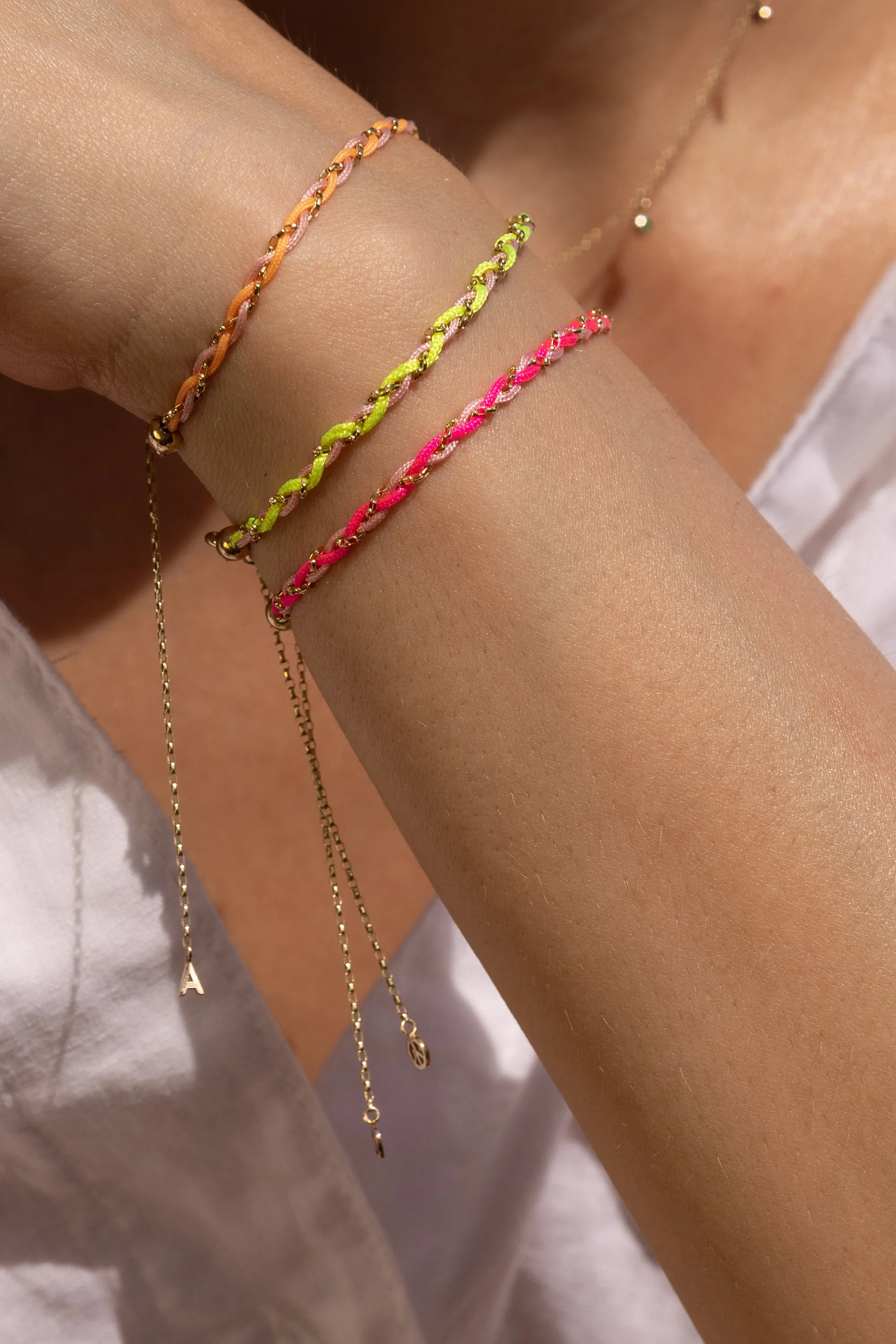 NEON THREADS OF FRIENDSHIP BRACELET