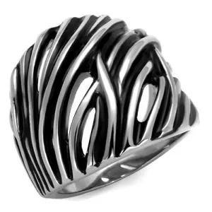 Onyx Fan Cool Black Ring