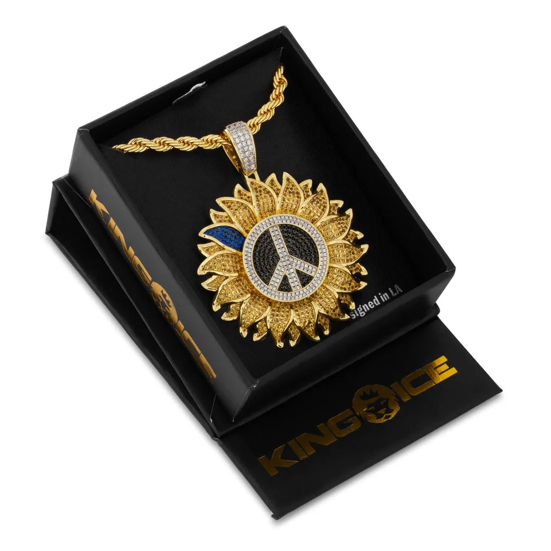 Peace for Ukraine Necklace