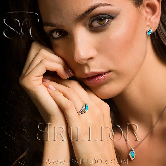 Petros Opal earrings