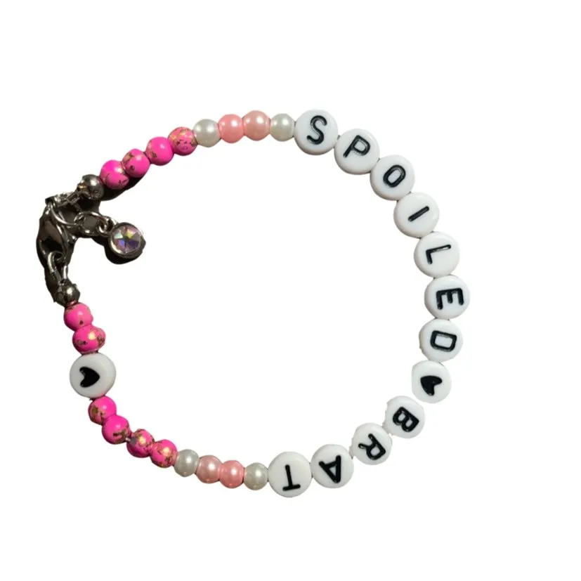 Rad & Refined Spoiled Brat Beaded Bracelet