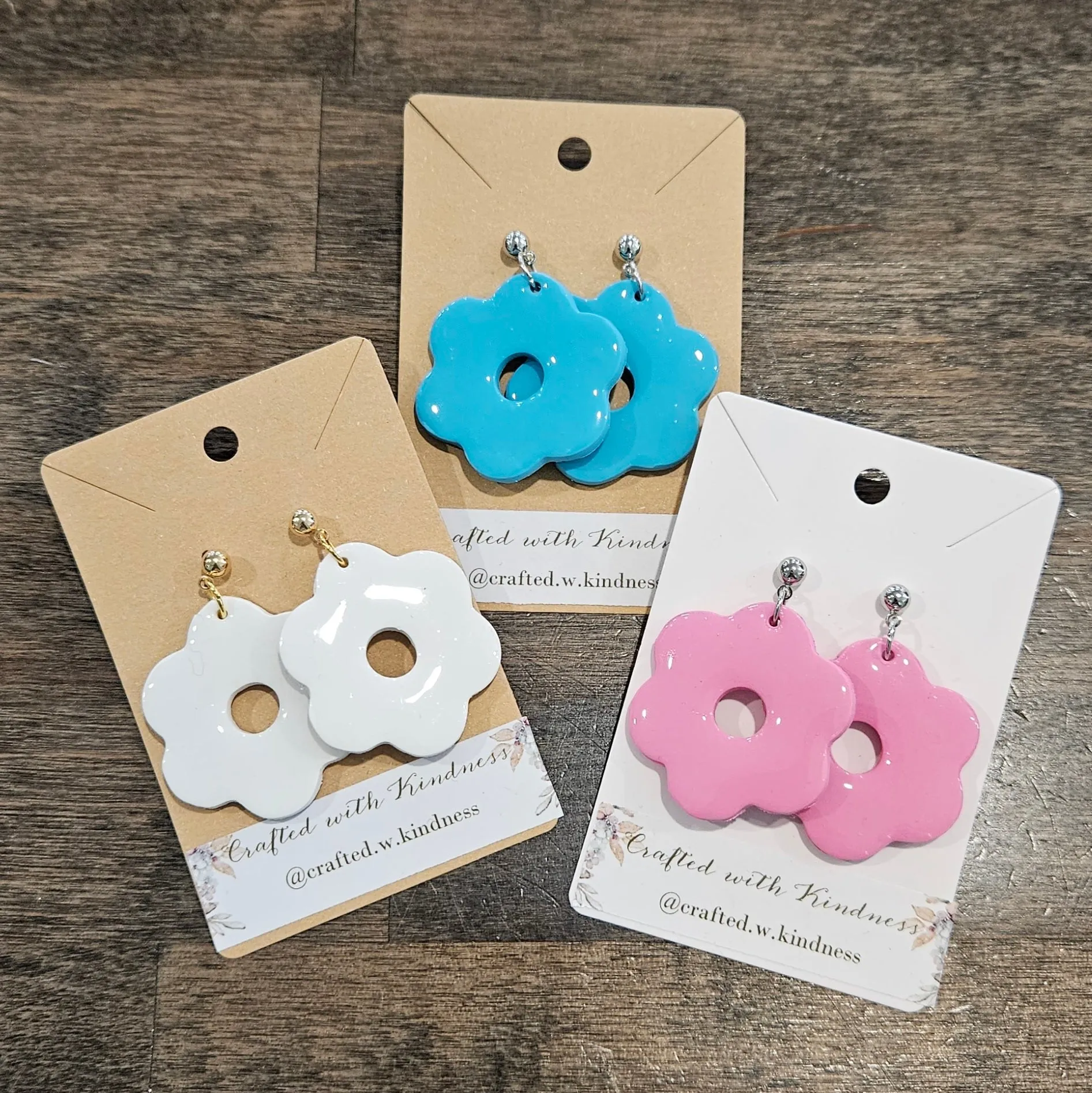 Retro Flower Earrings