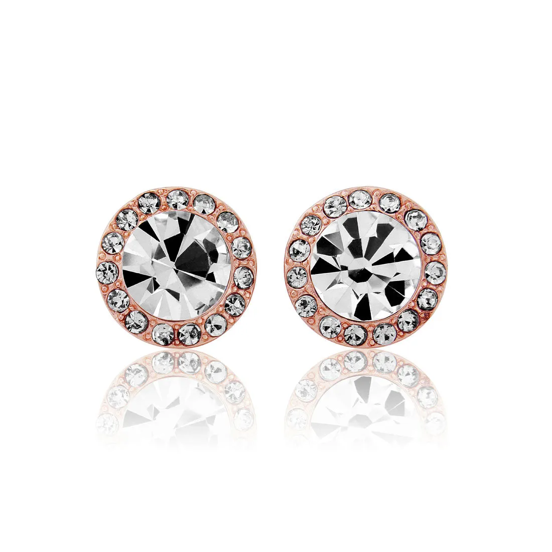 Rose Gold Starlet Earrings