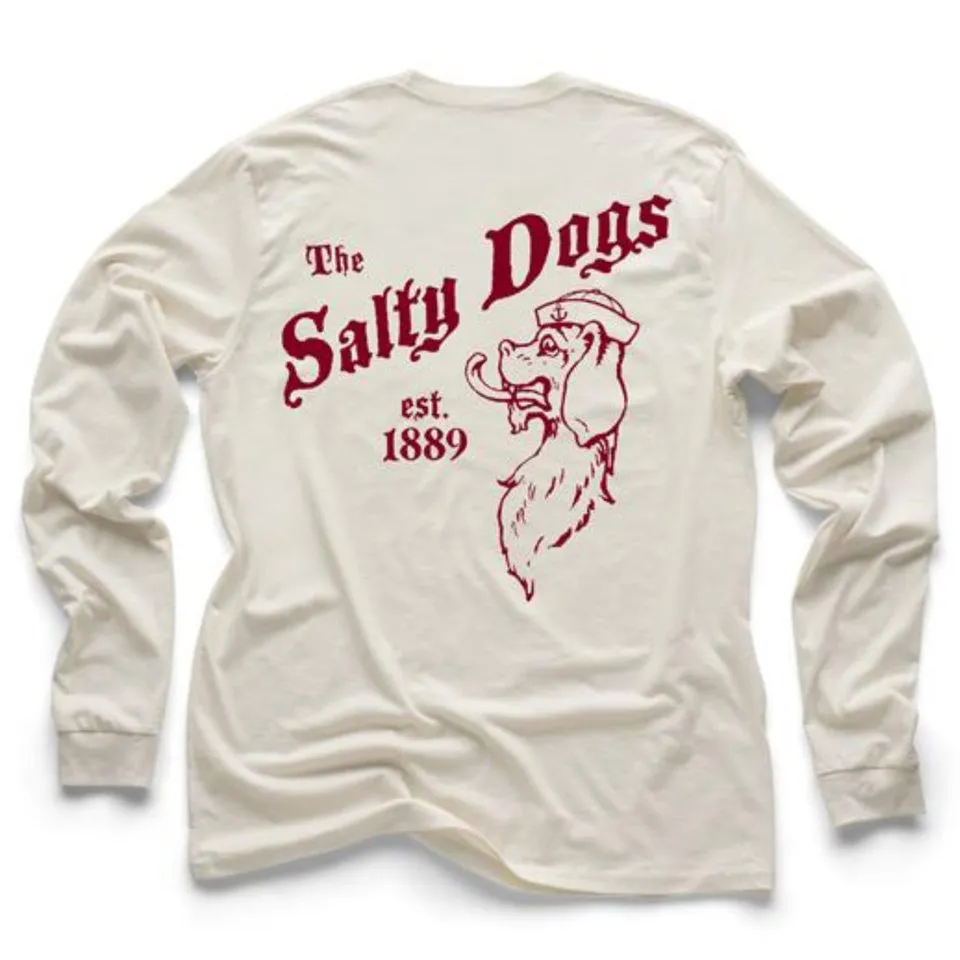 Salty Dogs Long Sleeve Light Shirt (w/ Free Necklace)