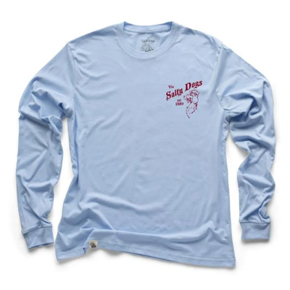 Salty Dogs Long Sleeve Light Shirt (w/ Free Necklace)