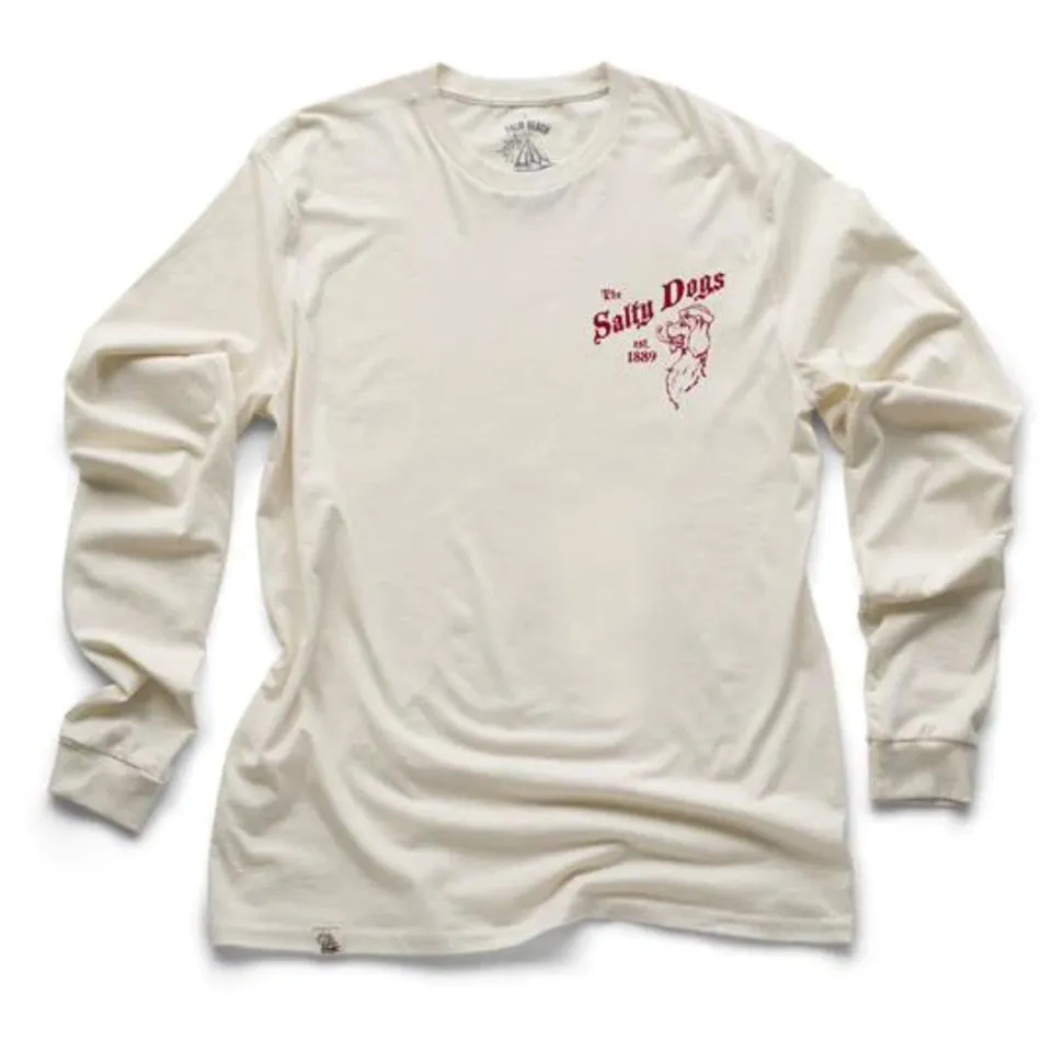 Salty Dogs Long Sleeve Light Shirt (w/ Free Necklace)