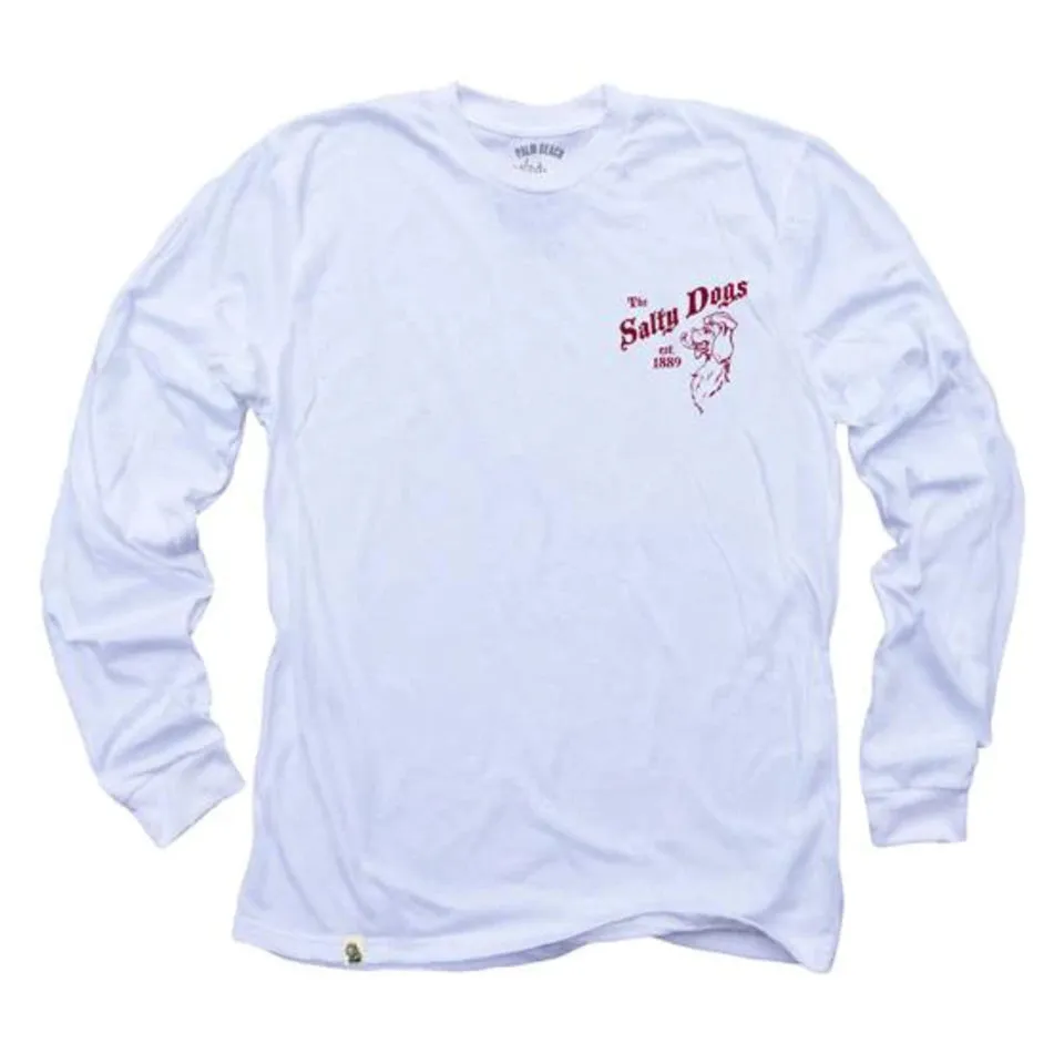 Salty Dogs Long Sleeve Light Shirt (w/ Free Necklace)