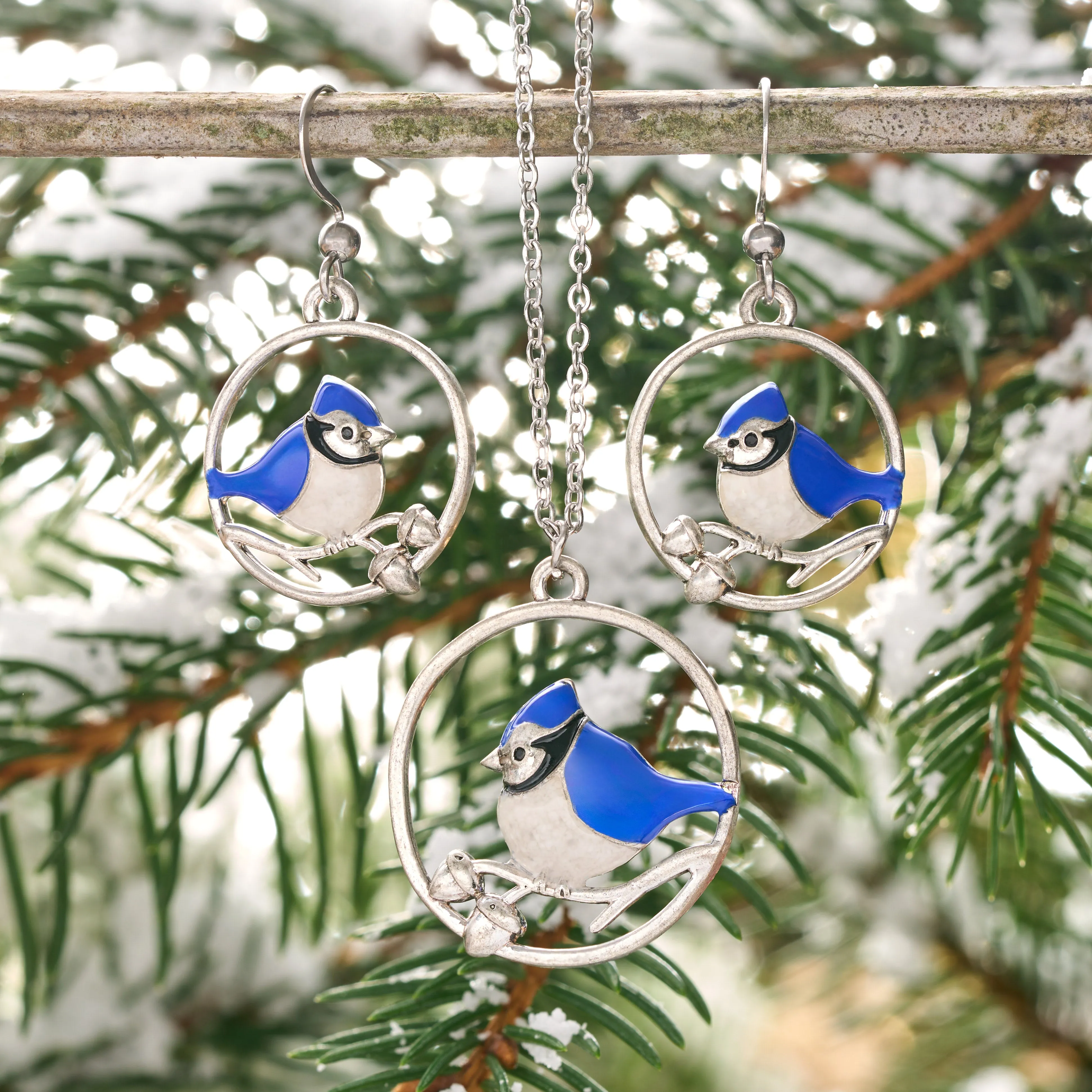 Sand Blue Jay Branch Bundle