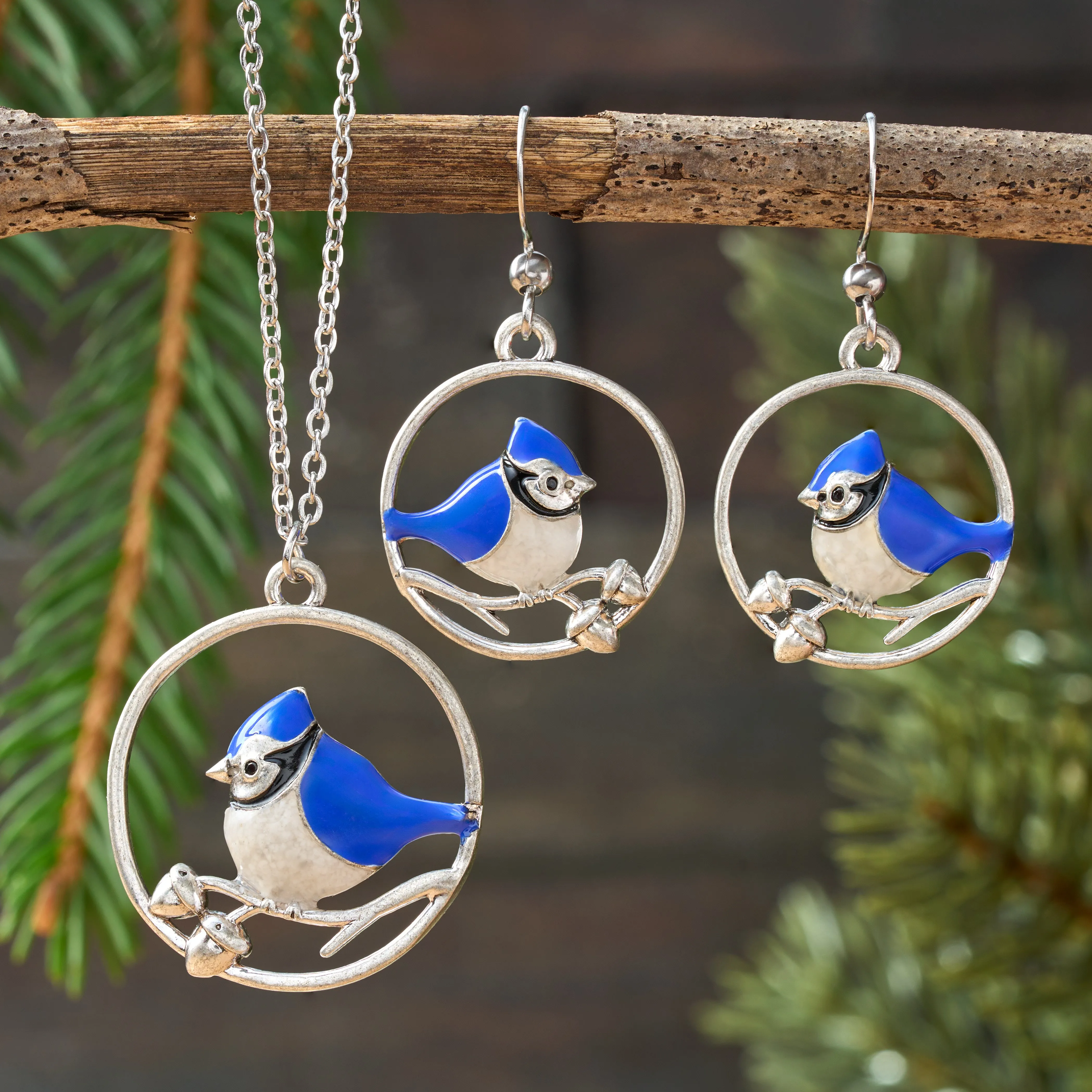 Sand Blue Jay Branch Bundle