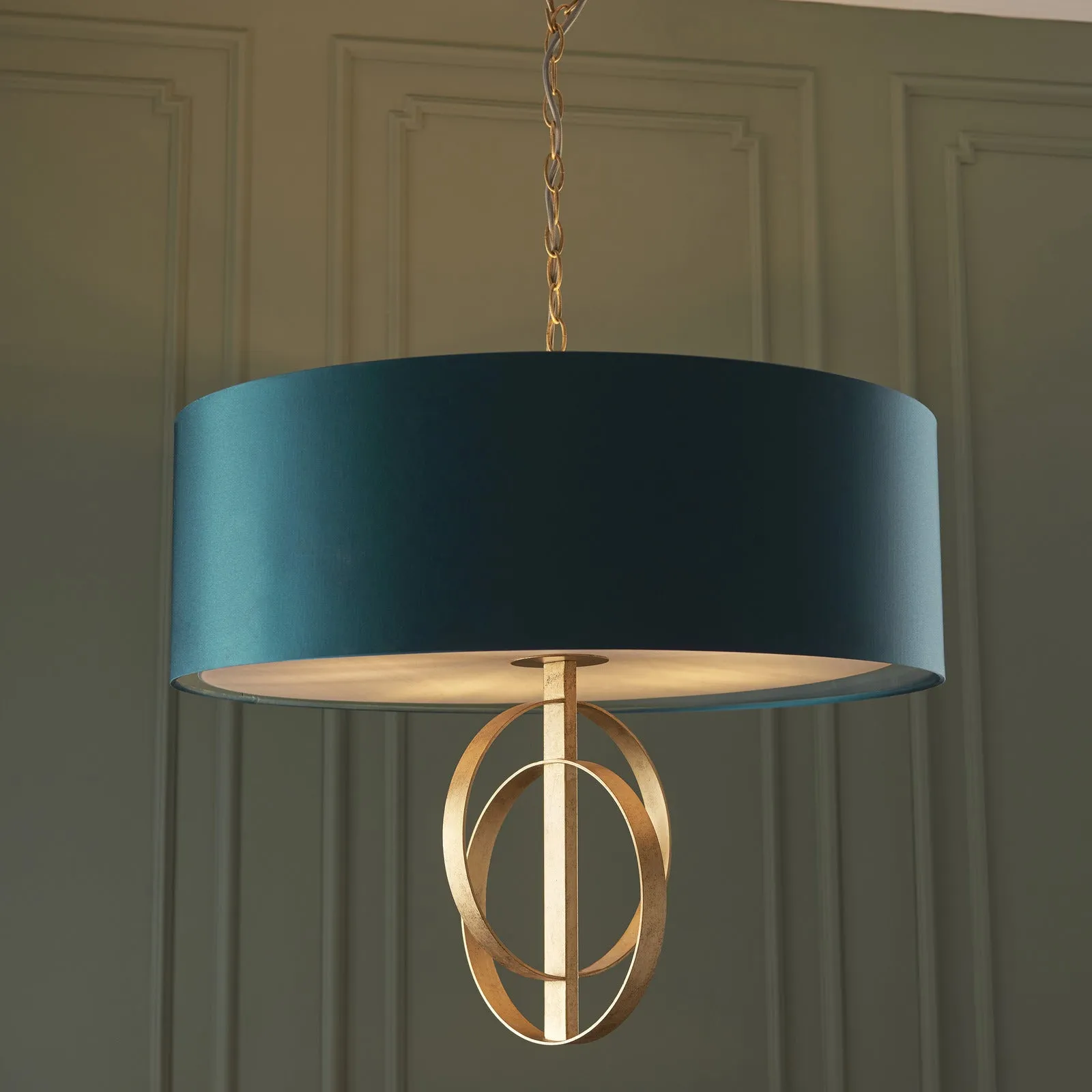 Serena Pendant Teal Shade Large