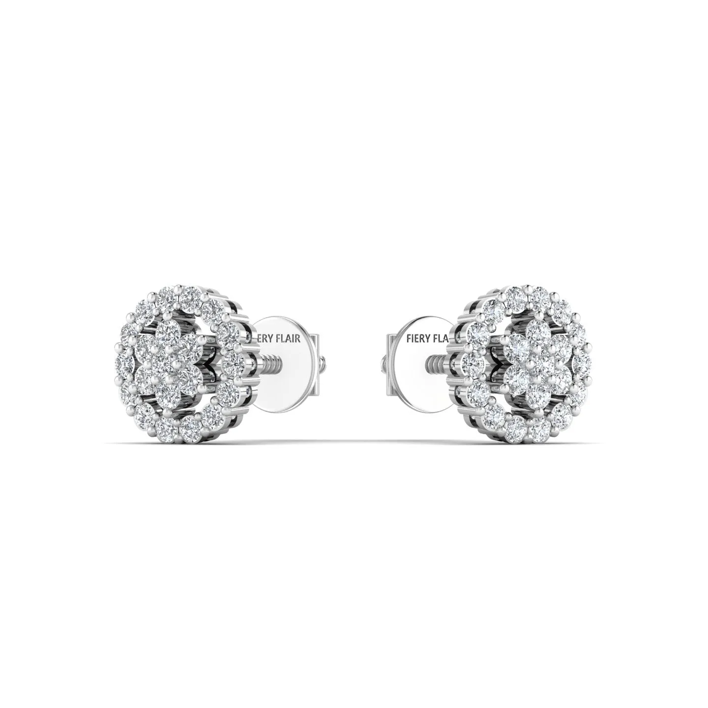 Sparkle Trendy Diamond Stud Earring