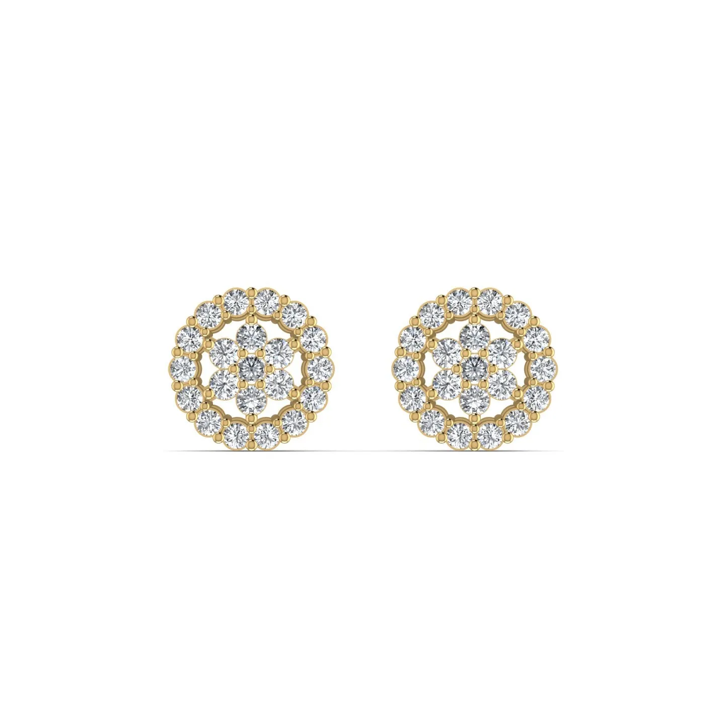 Sparkle Trendy Diamond Stud Earring