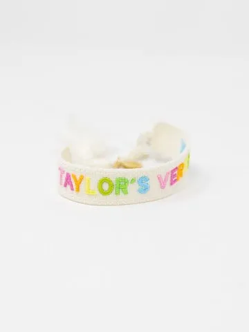 Taylor's Version Woven Bracelet