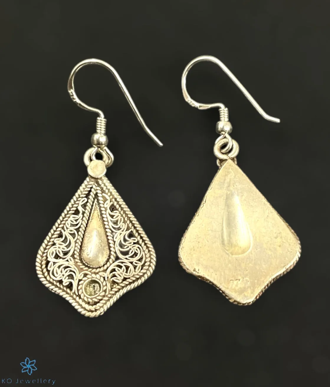 The Bodhya Silver Earrings