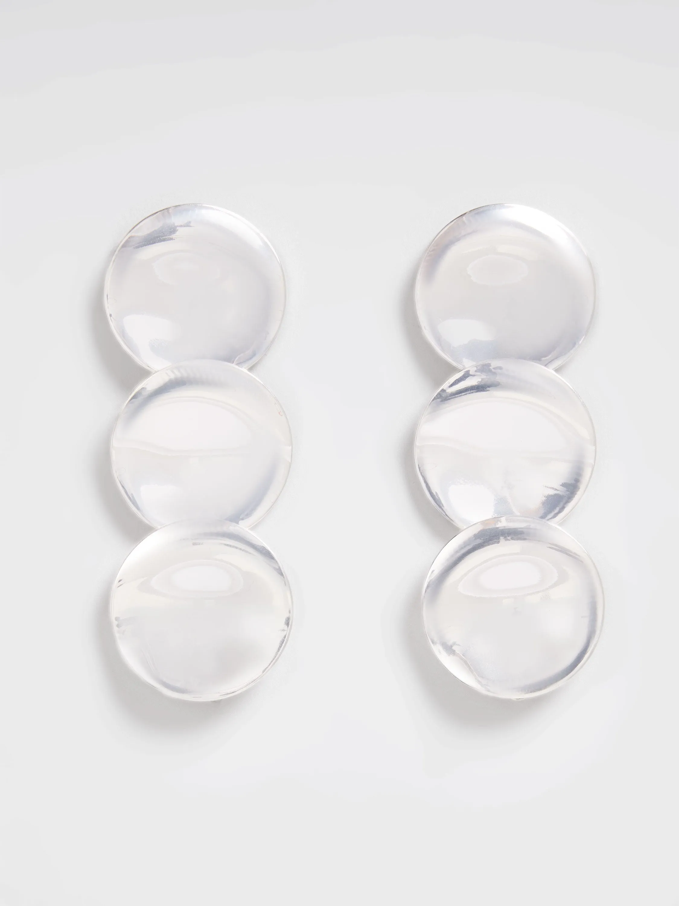 Triple Circle Drop Earrings