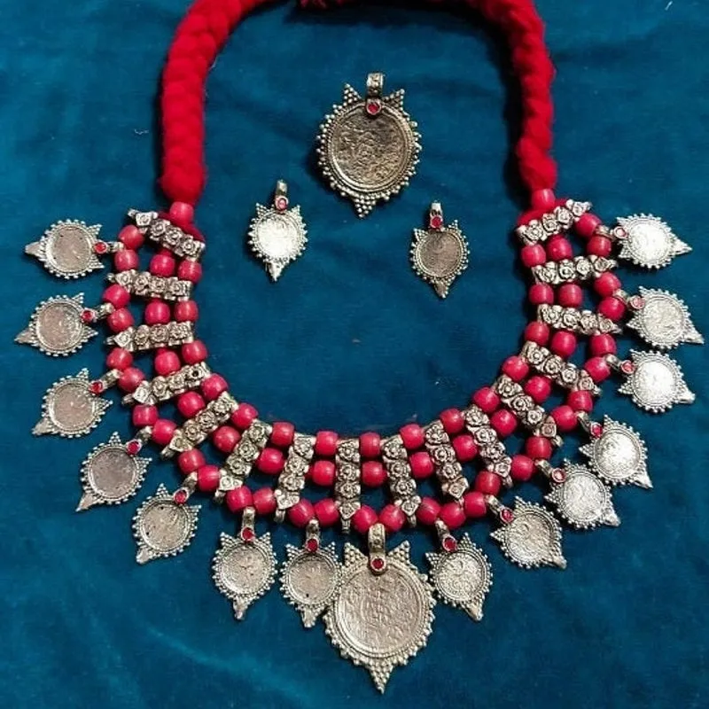 Vintage Coins Tribal Jewelry Set