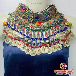 Vintage Massive Kuchi Choker Necklace